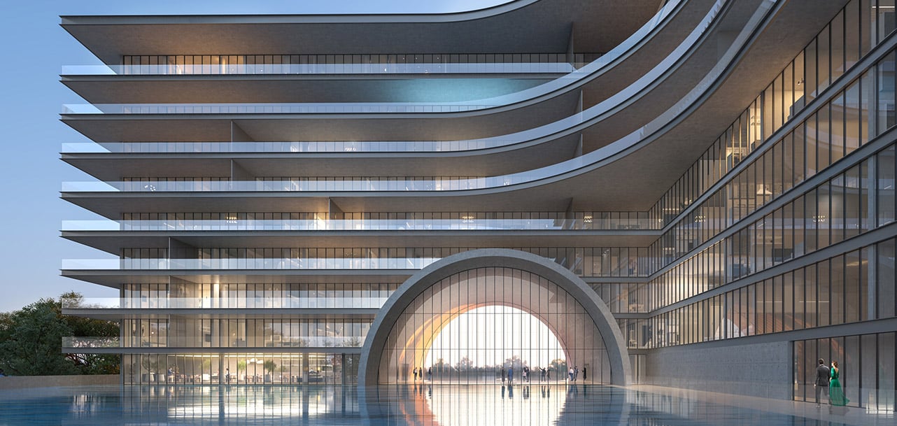 Armani Beach Residences at Palm Jumeirah — developer architectural rendering