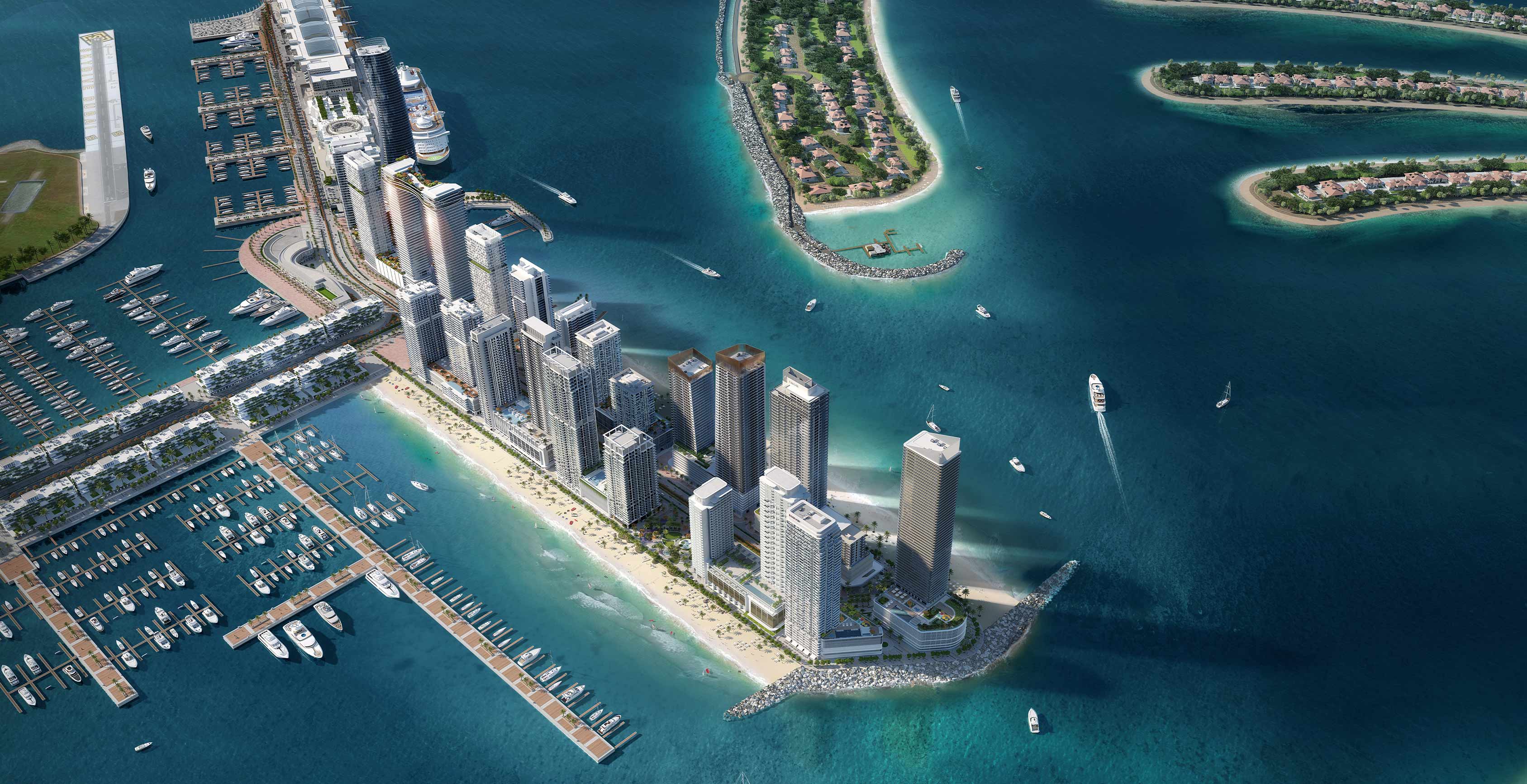 Beachgate by Address · Penthouses architectural rendering